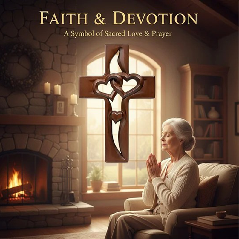 Marriage Cross for Wall Decoration