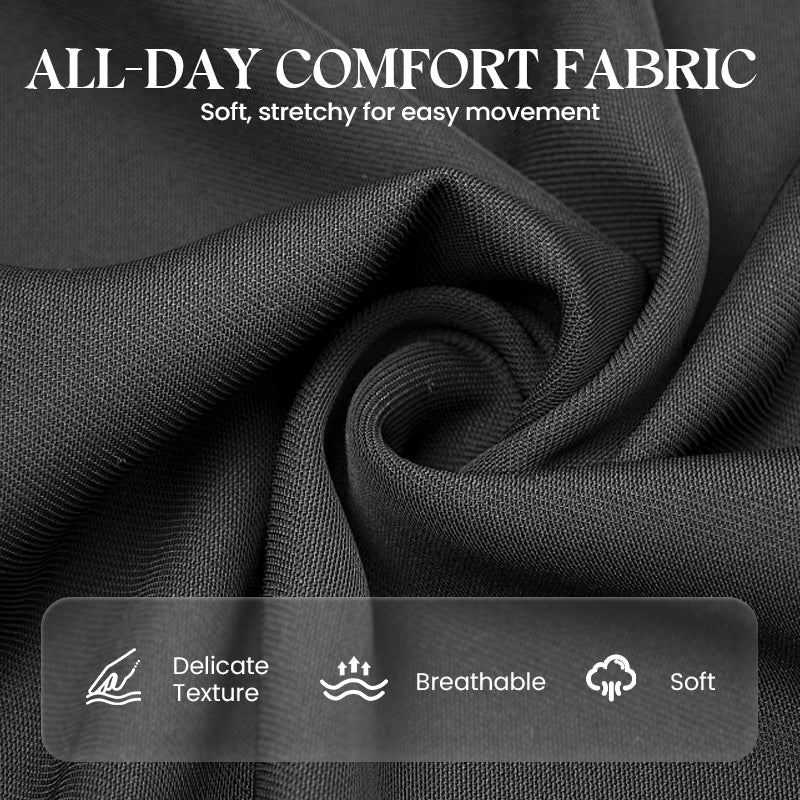 Long Sleeve Lapel Collar Printed A-Line Dress